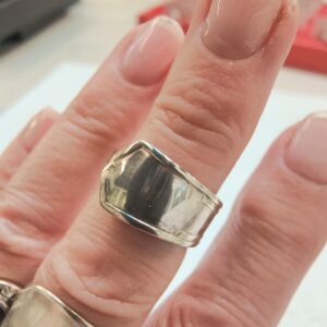1946 Sheffield Spoon Ring | Robert F Mosely Sterling Silver