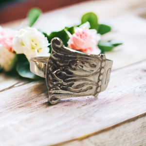 1930 Norwegian 830S Spoon Ring | Vintage Sterling Silver