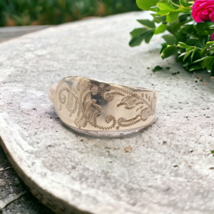 1913 Sheffield Sterling Silver Spoon Ring | John Round